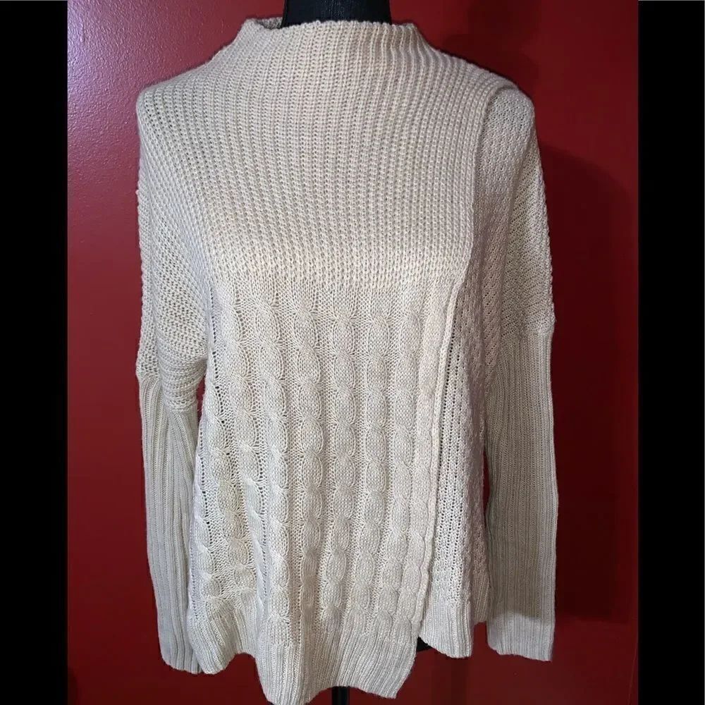 Xhilaration Junior’s Wrap Front Sweater